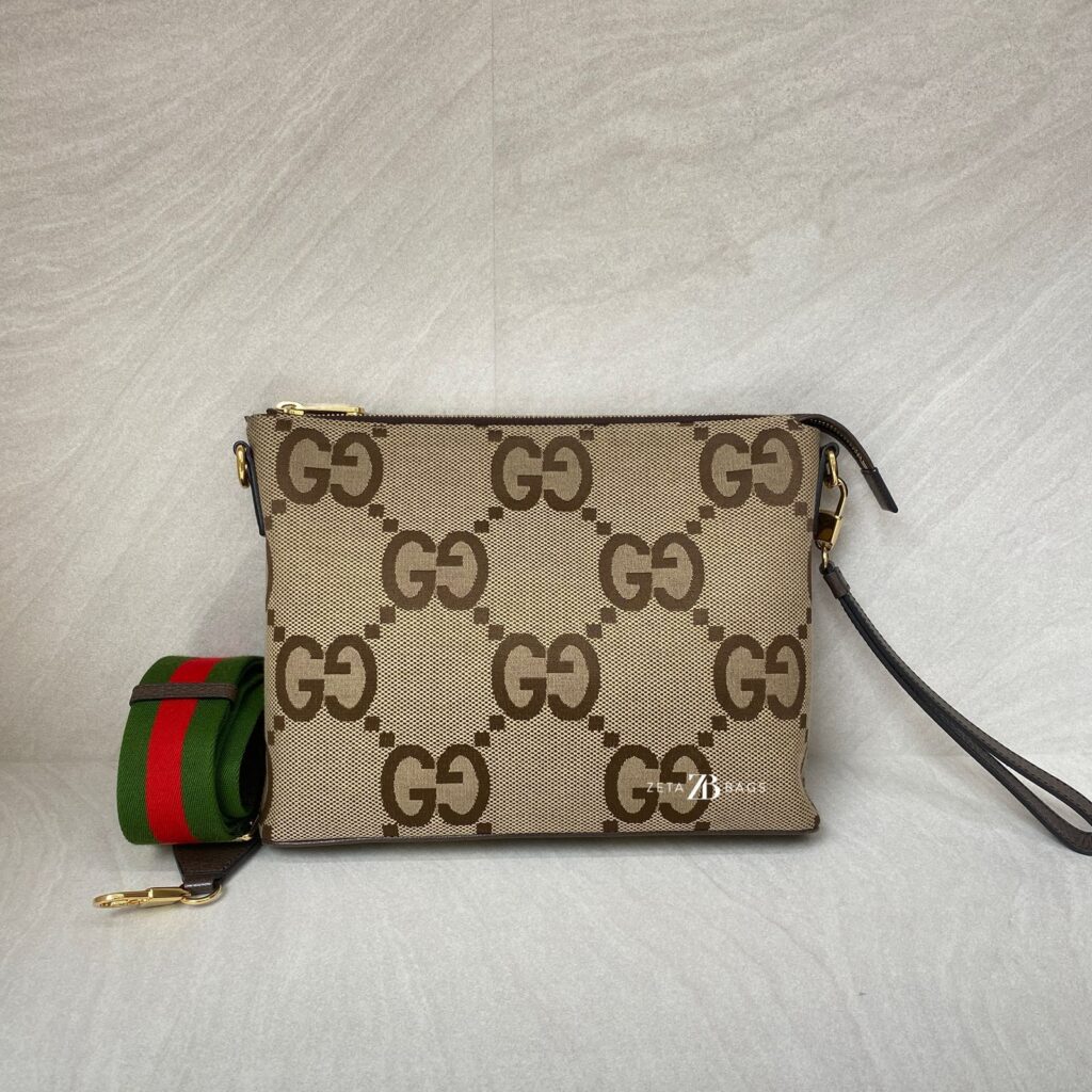 Gucci GG Messenger GG Canvas Dark Brown GHW