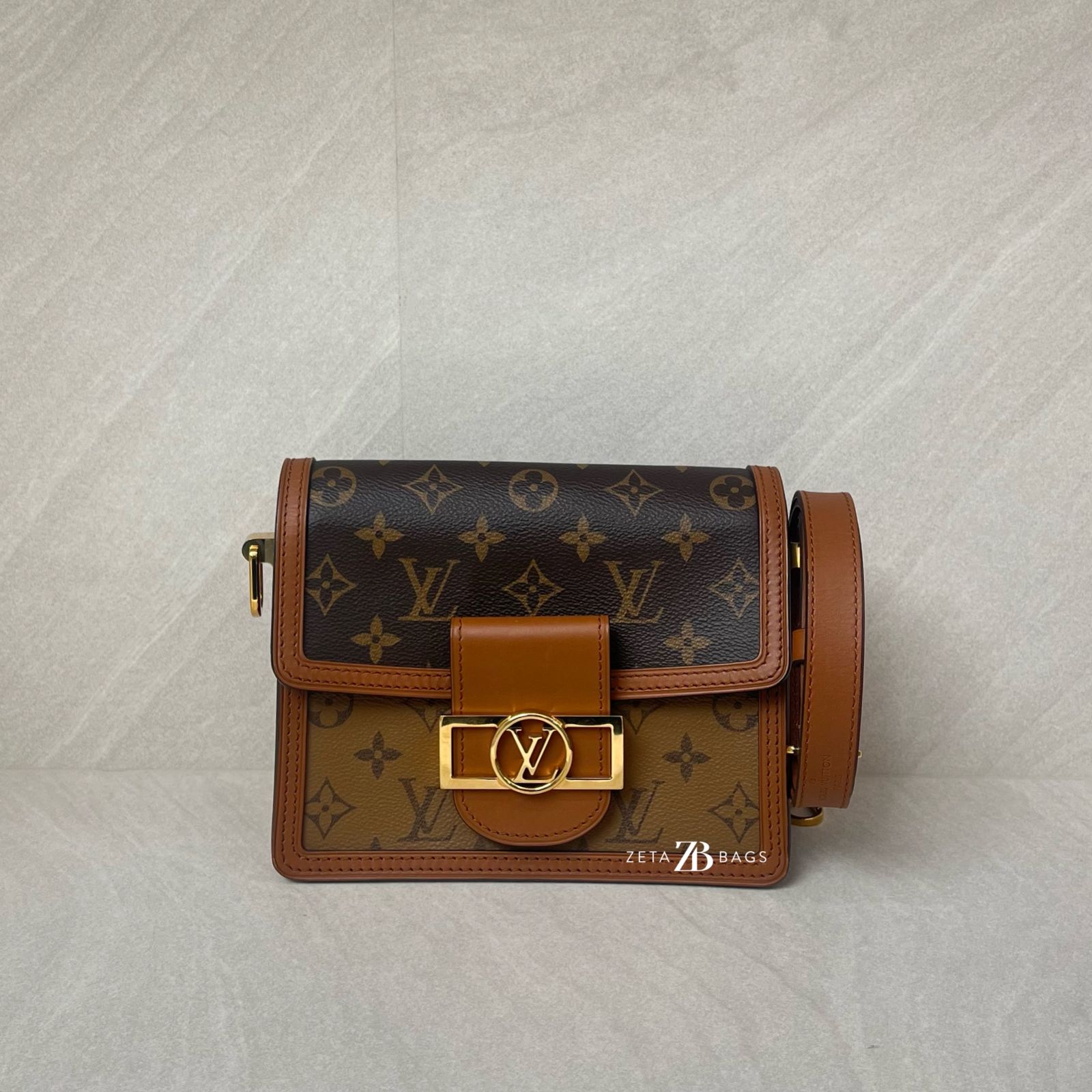 Louis Vuitton Dauphine Mini Monogram Reverse GHW