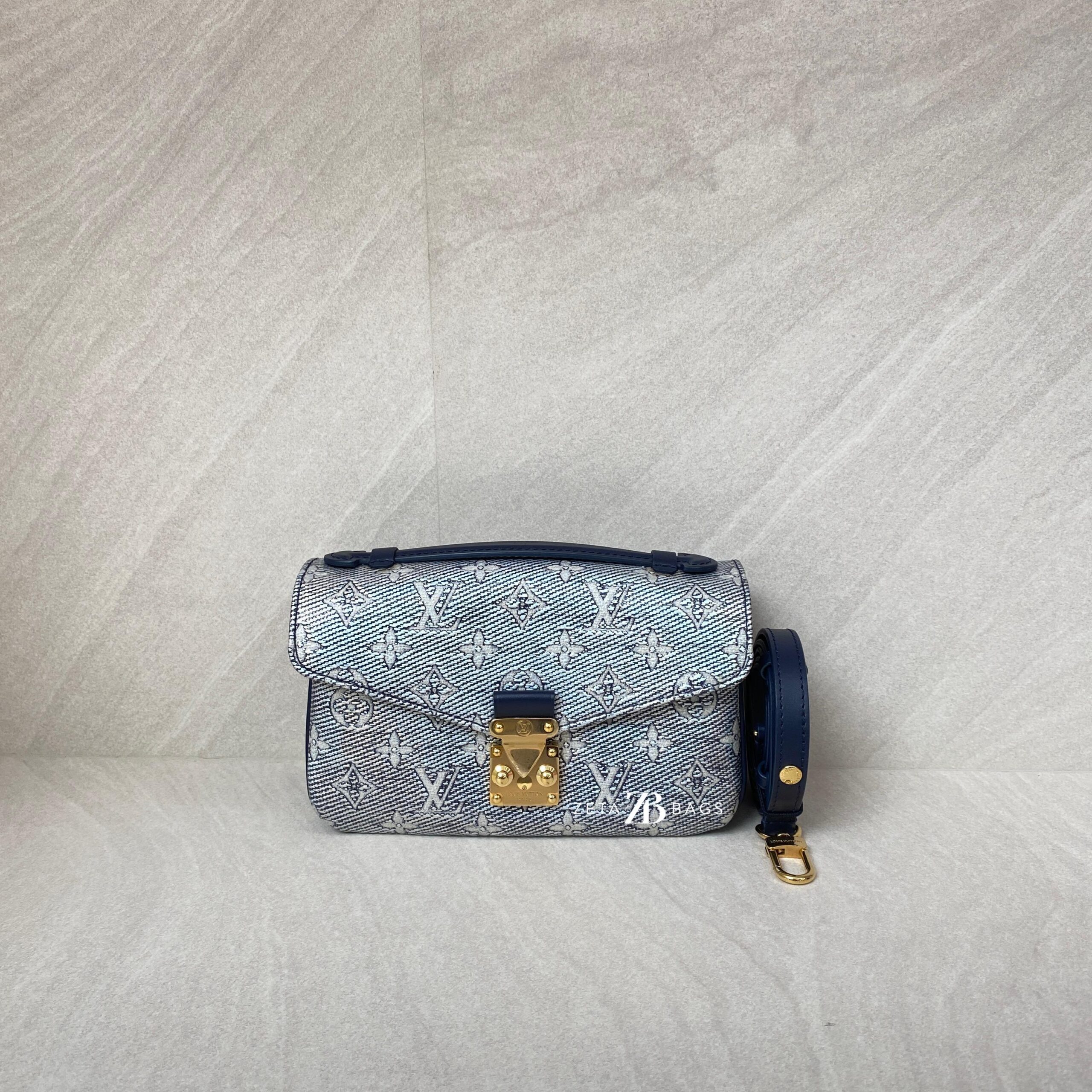 Louis Vuitton Metis East West Denim GHW