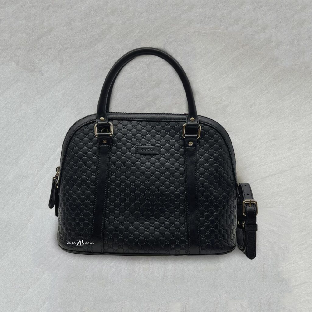 Gucci Dome Microguccissima Black GHW