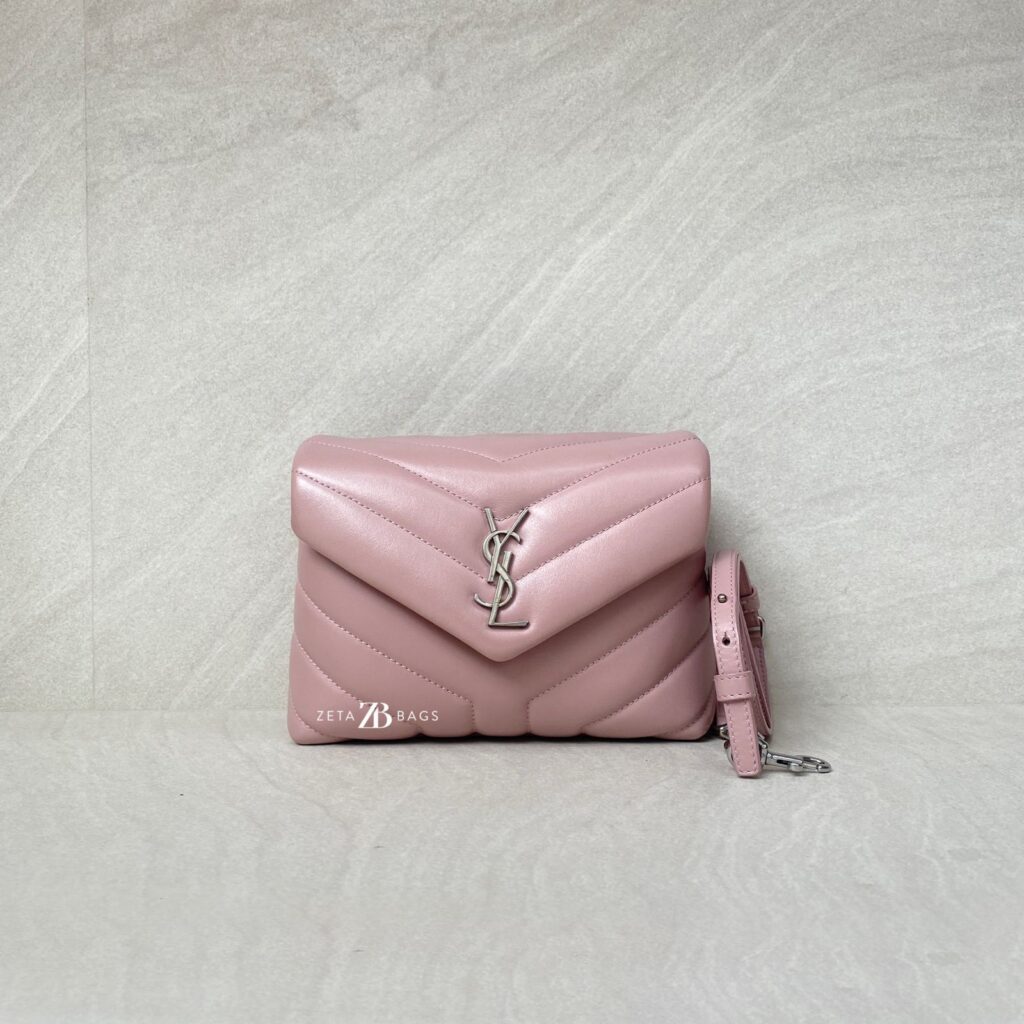 Saint Laurent Loulou Toy Baby Pink SHW