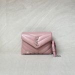 Saint Laurent Loulou Toy Baby Pink SHW