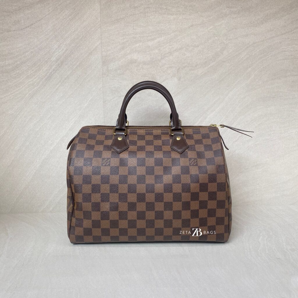 Louis Vuitton Speedy 30 Damier Ebene GHW