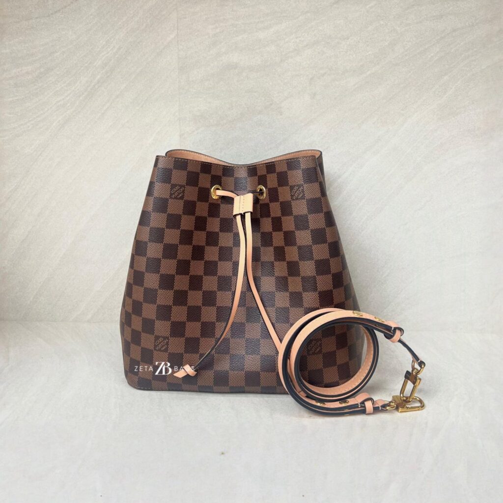 Louis Vuitton Neo Noe MM Damier Ebene Venus GHW