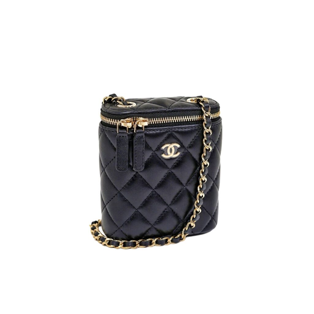Chanel Petite Maroquinerie Black Lambskin GHW