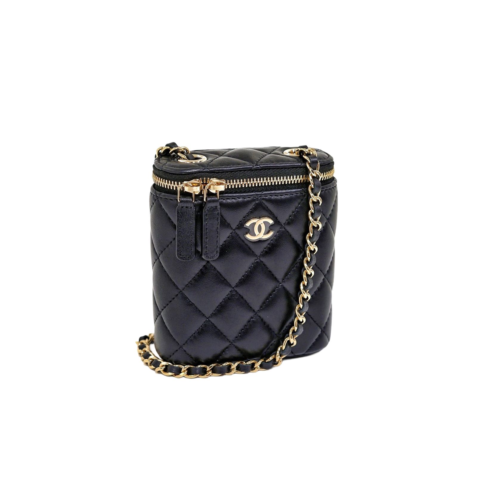 Chanel Petite Maroquinerie Black Lambskin GHW