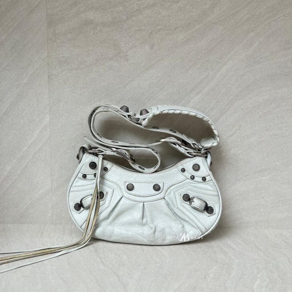 Balenciaga Le Cagole Xs White SHW