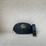 Gucci Marmont Belt Bag Black GHW
