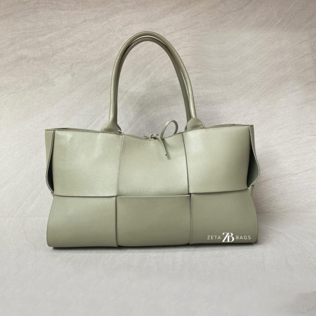 Bottega Veneta Arco Tote Travertine GHW