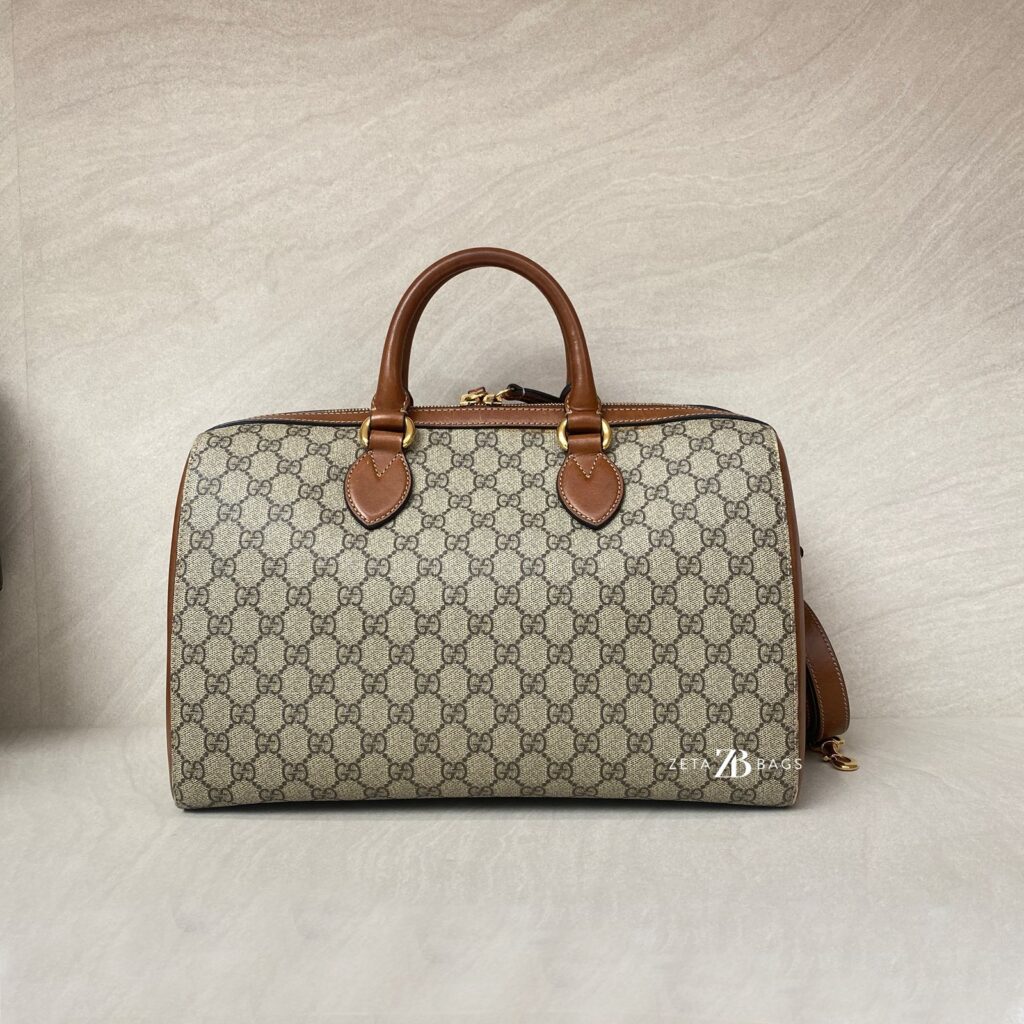 Gucci Boston GG Supreme Brown GHW