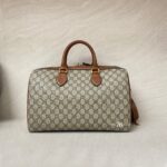 Gucci Boston GG Supreme Brown GHW