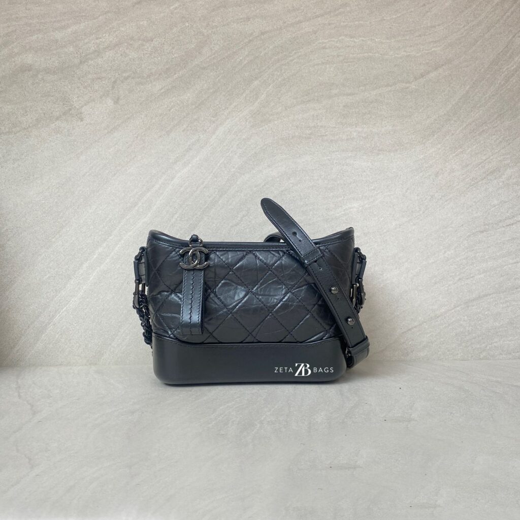 Chanel Gabrielle Small All Black