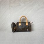 Louis Vuitton Nano Speedy Monogram GHW