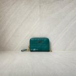 Dior Detachable Caro Zip Card Green GHW