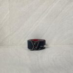Louis Vuitton Tilt Re-Versible Belt Red Black