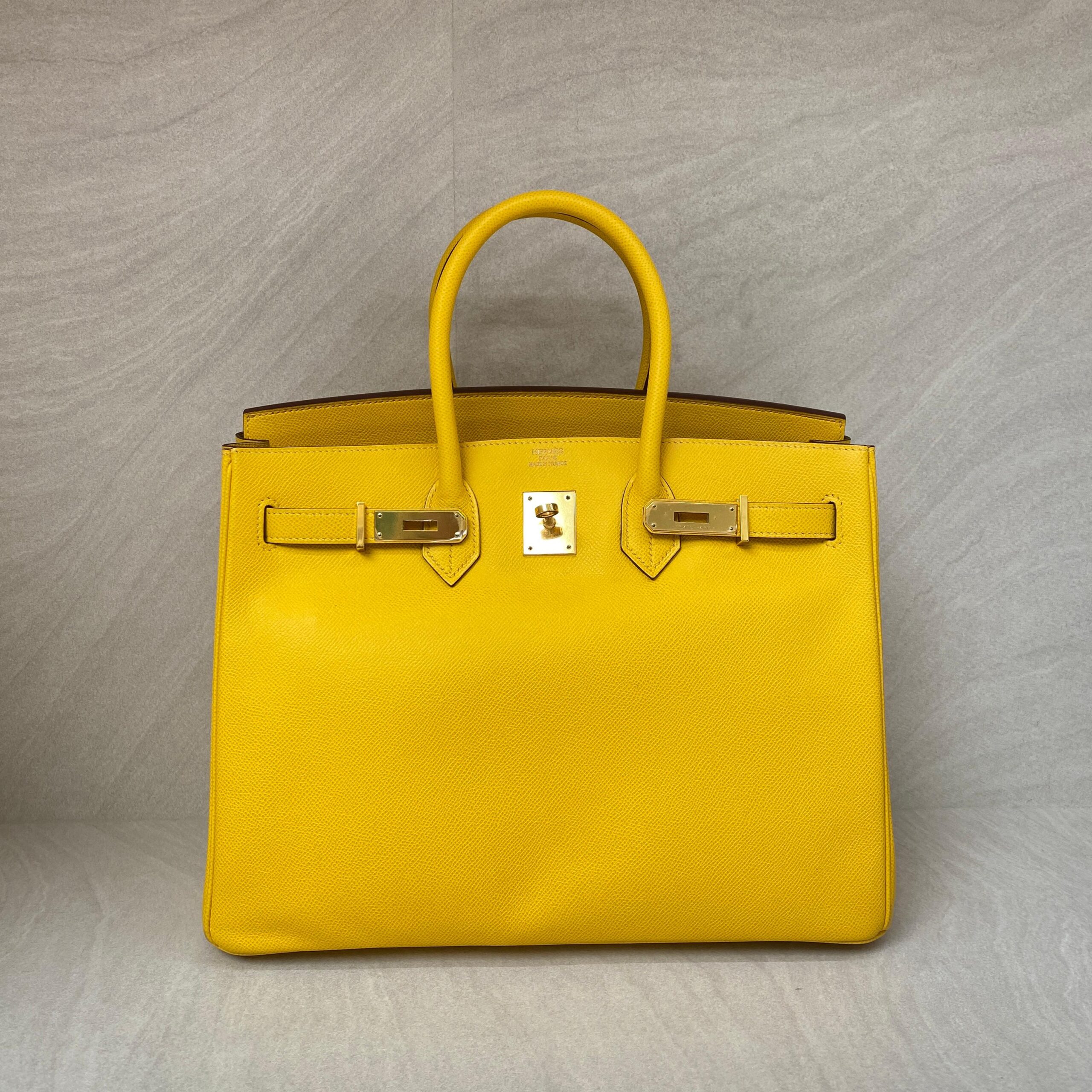 Hermes Birkin 35 Epsom Soleil GHW