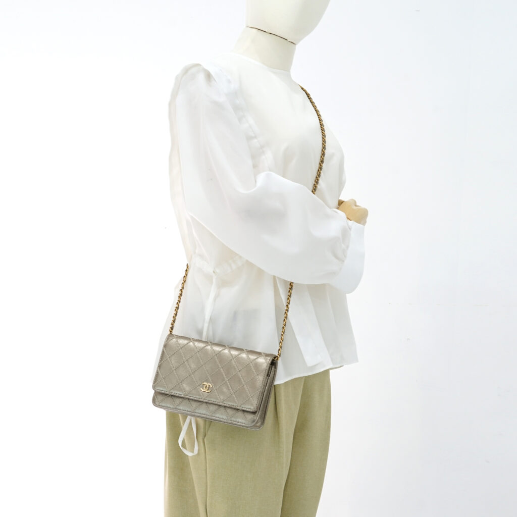 Chanel WOC Stitch Gold