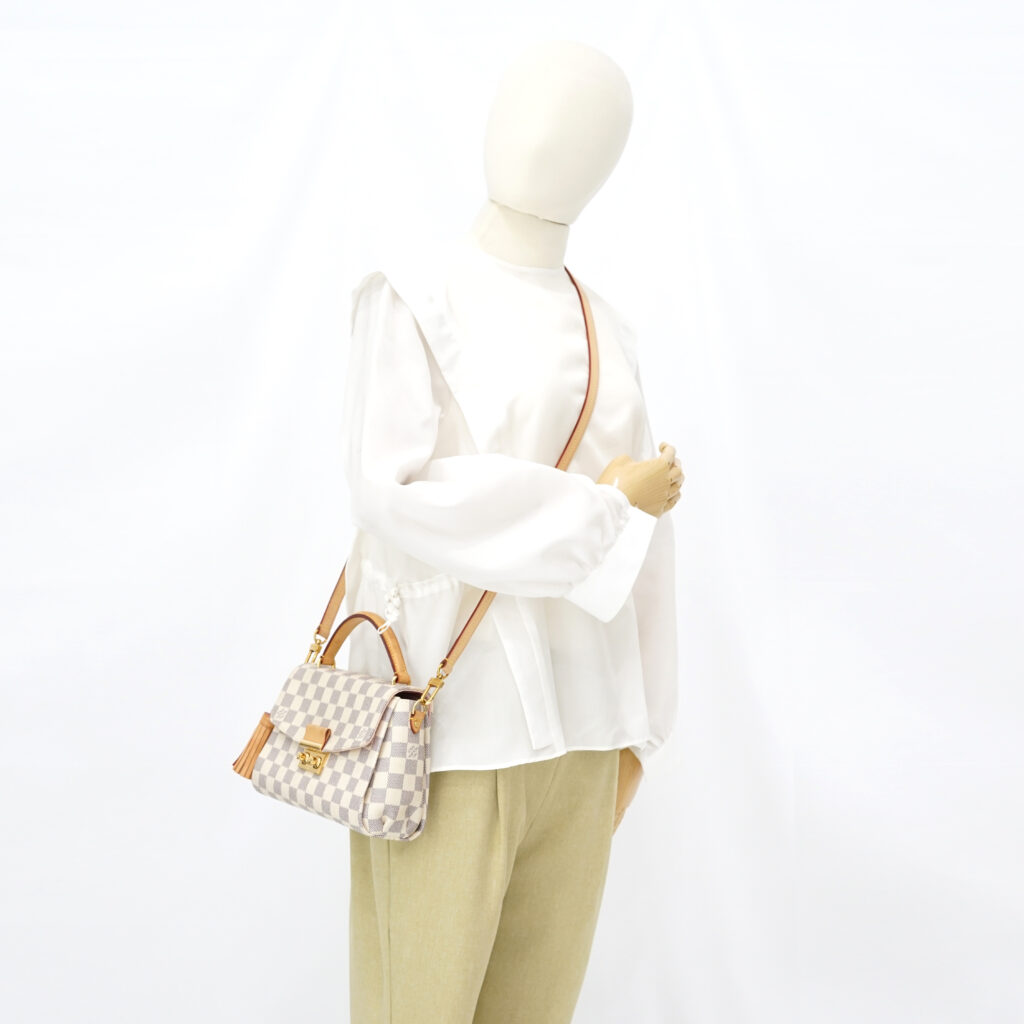 Louis Vuitton Croisette Damier Azur GHW