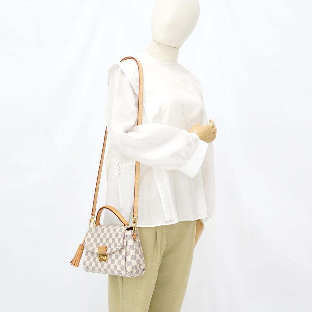 Louis Vuitton Croisette Damier Azur GHW