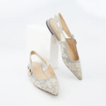 Dior Jadior Flat Toile De Jouy Offwhite Grey