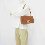 Dior Caro Medium Macrocannage Lambskin Caramel GHW