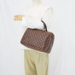 Louis Vuitton Speedy Bandou 30 Damier Ebene GHW