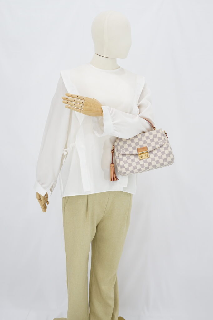 Louis Vuitton Croisette Damier Azur GHW