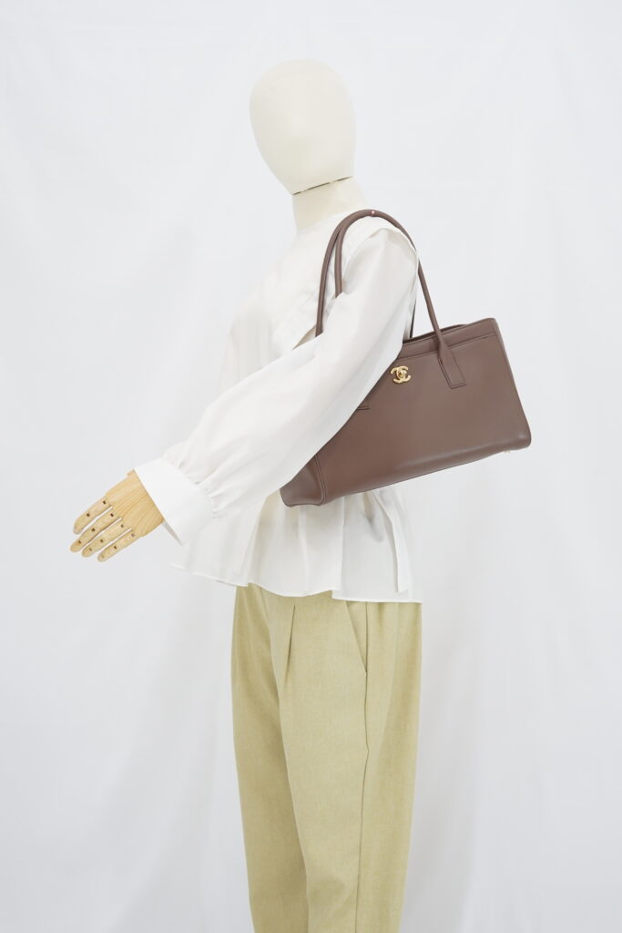 Chanel Archetype Executive Calfskin brown GHW