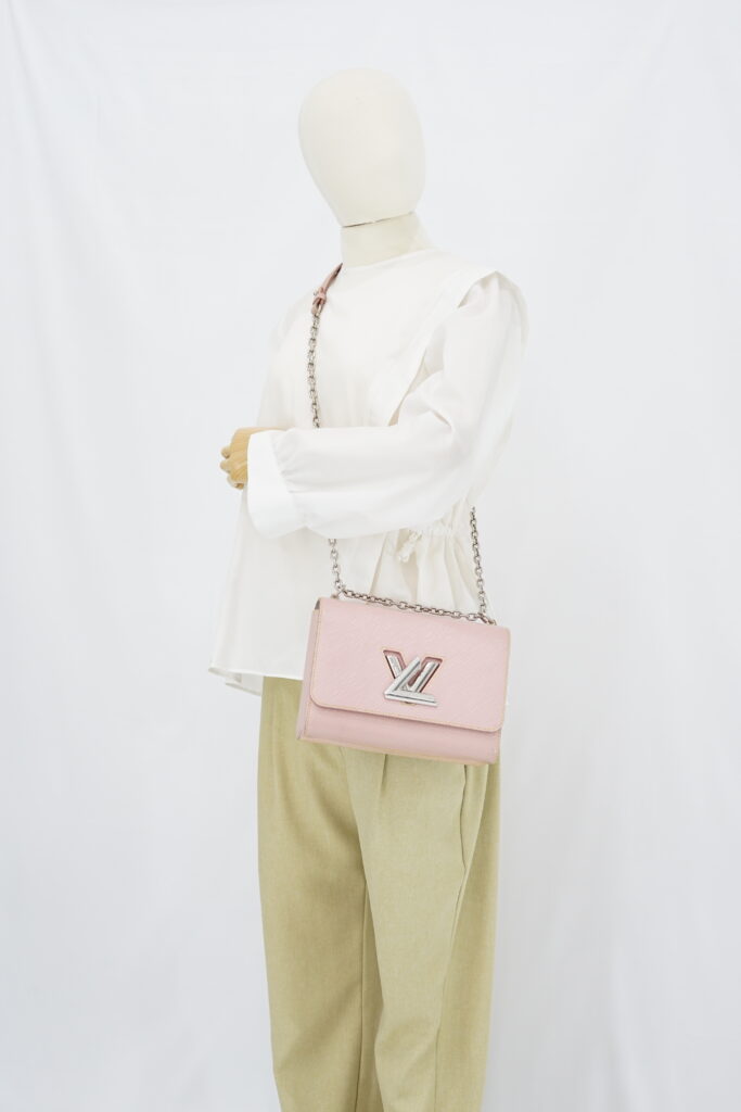 Louis Vuitton Twist MM Epi Leather Pink GHW