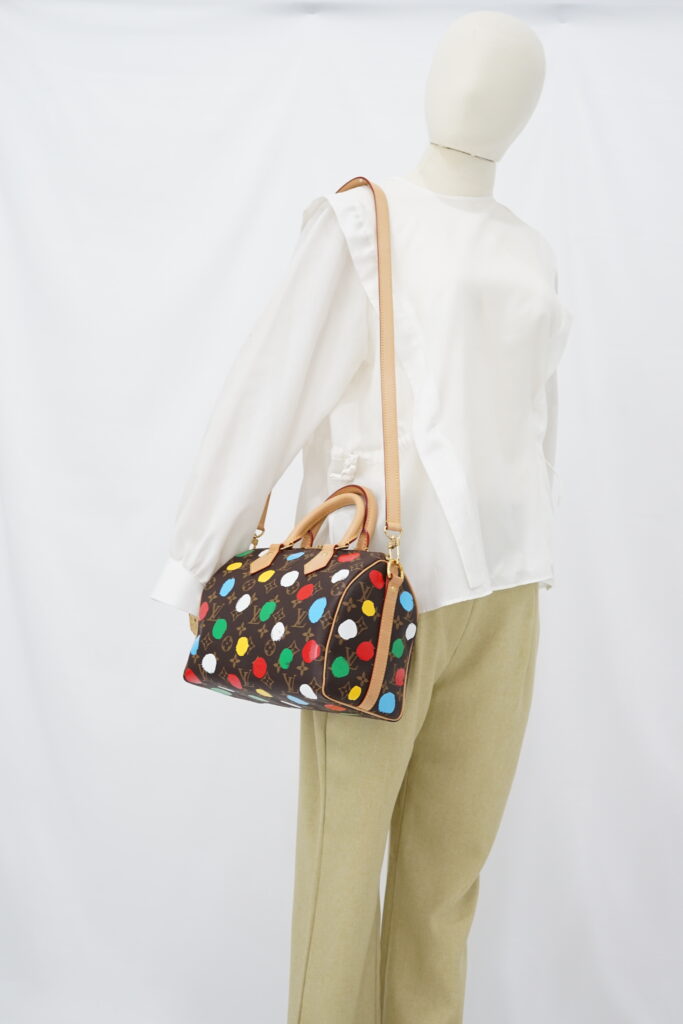 Louis Vuitton Speedy Bandou 25 Monogram Infinity Dots Yayoi Kusama