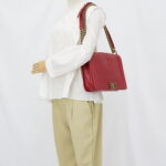 Chanel Boy 30 Lambskin Red GHW