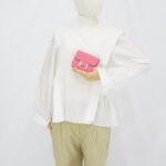 Hermes Constance Slim Compact Rose Azalee PHW