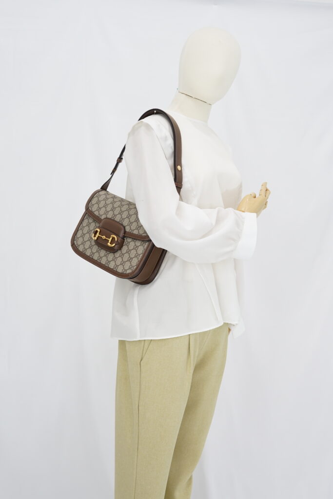 Gucci Horsebit GG Supreme Brown GHW