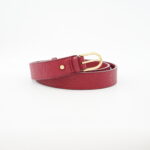 Louis Vuitton Ceintur Belt Monogram Empreinte Red GHW