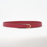 Louis Vuitton Ceintur Belt Monogram Empreinte Red GHW