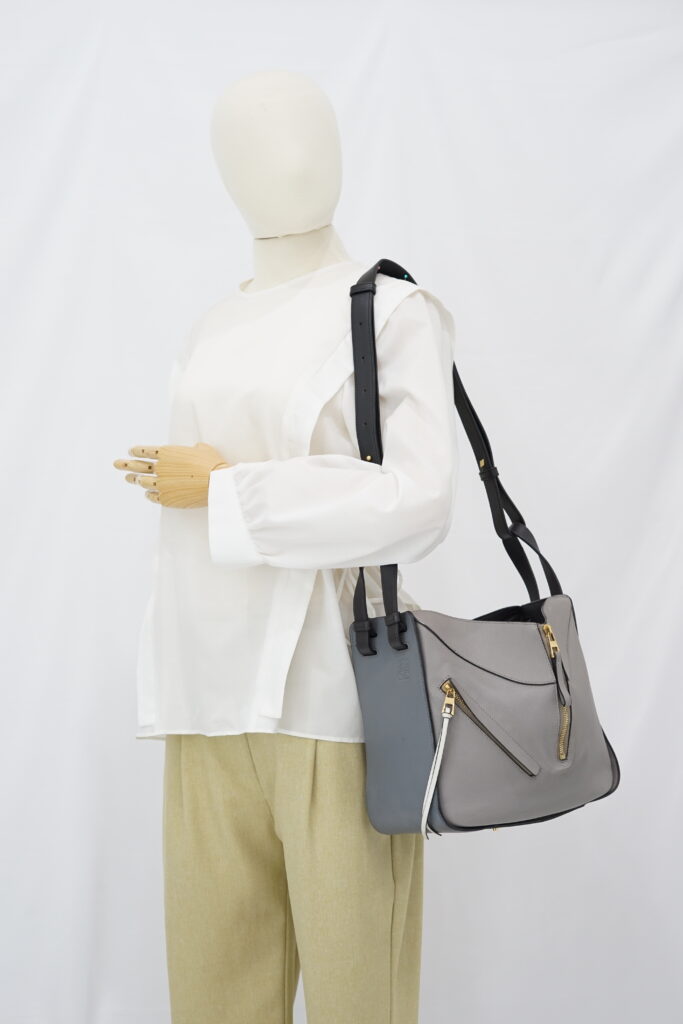 Loewe Small Hammock Bag Multicolour Grey Black GHW