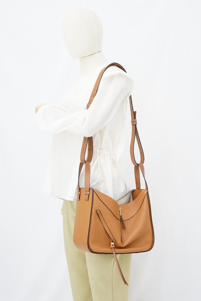 Loewe Small Hammock Bag Brown GHW