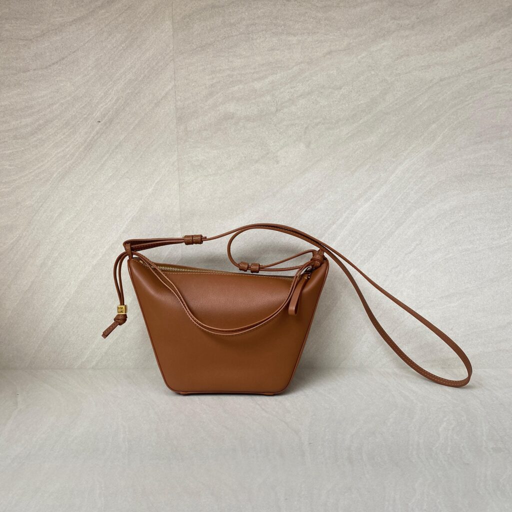 Loewe Hammock Hobo Mini Calfskin Tan GHW