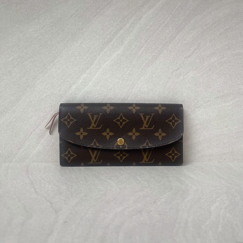 Louis Vuitton Emelie Wallet Monogram Rose Ballerina