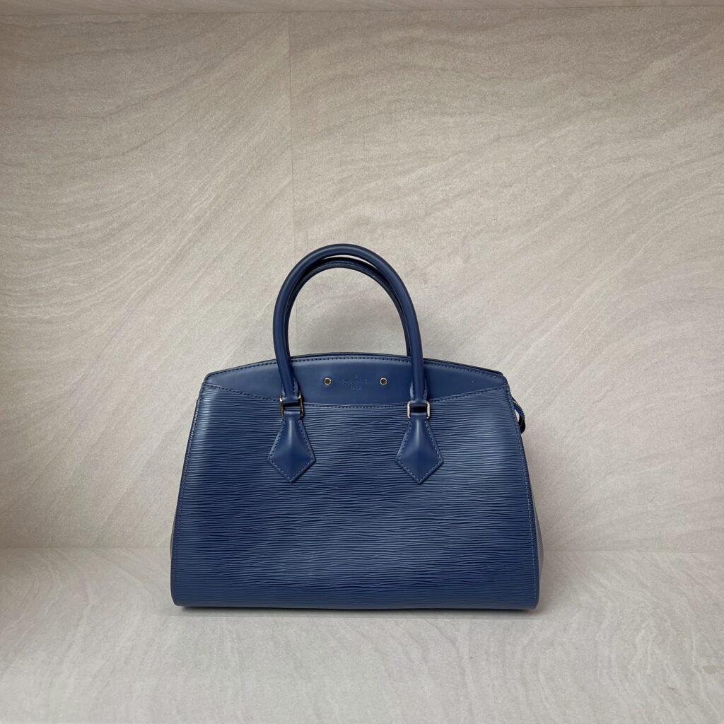 Louis vuitton Soufflot MM Epi Blue SHW