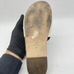 Chanel Espadrille Slides With White