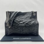 Saint Laurent Niki Shopping Tote Black RHW