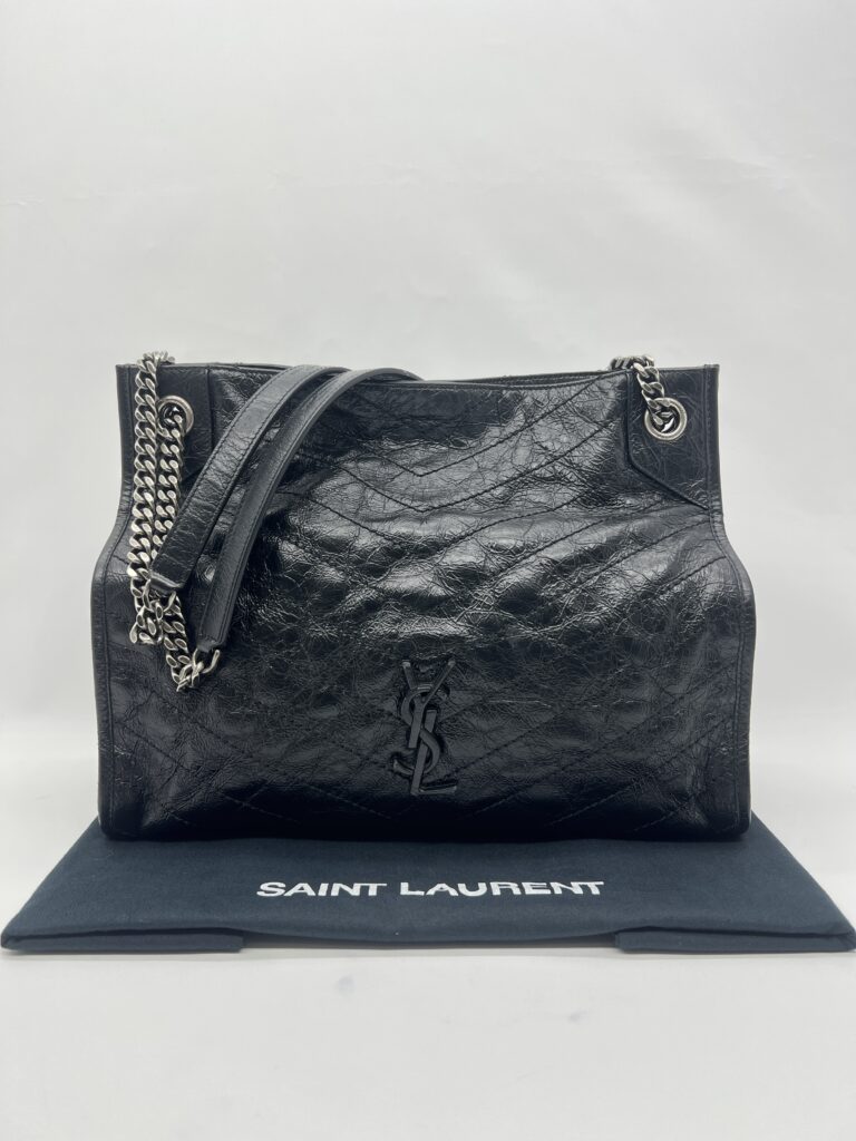 Saint Laurent Niki Shopping Tote Black RHW