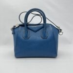 Givenchy Small Antigona Grained Blue SHW