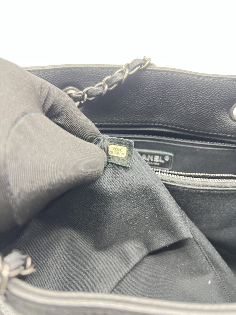 Chanel Shopping Tote Caviar Black RHW
