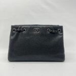 Chanel Shopping Tote Caviar Black RHW