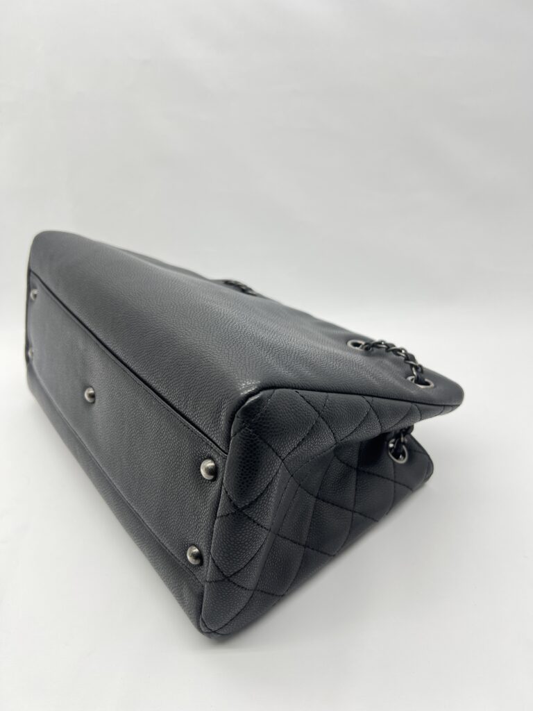 Chanel Shopping Tote Caviar Black RHW