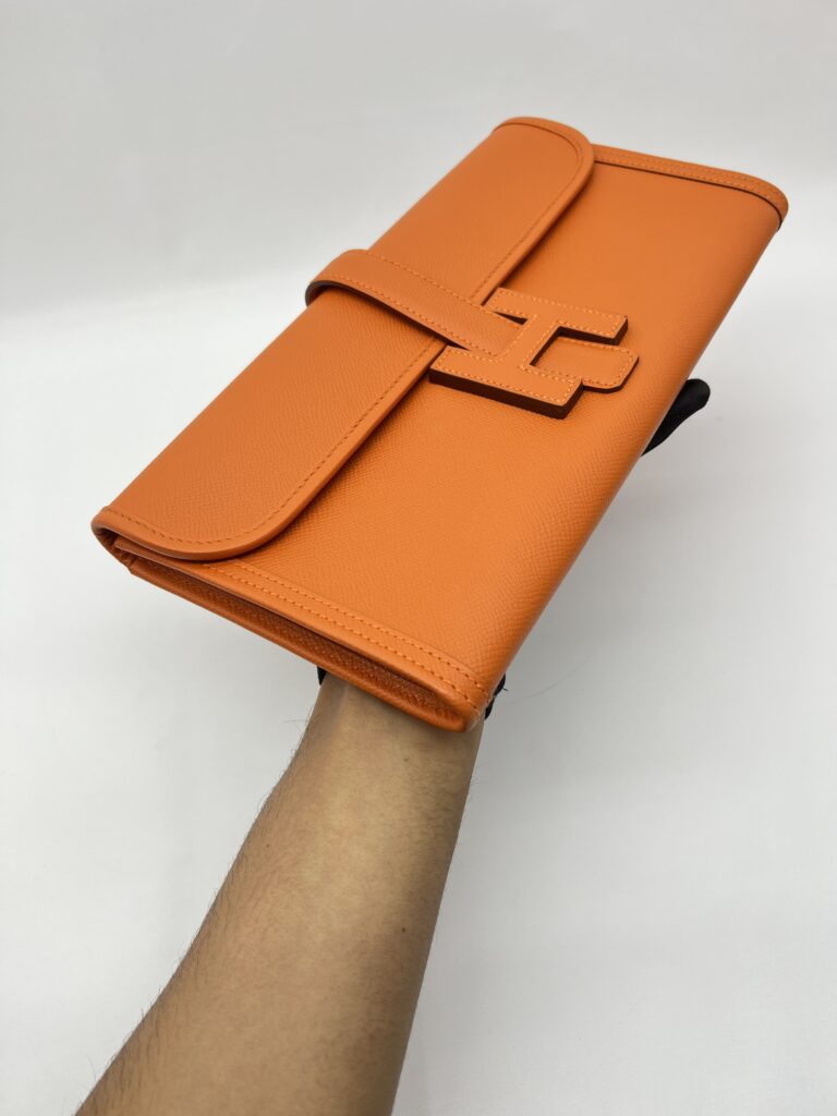 Hermes Jige Elan 29 Epsom Orange