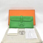Hermes Jige Elan 29 Epsom Vert Bambou