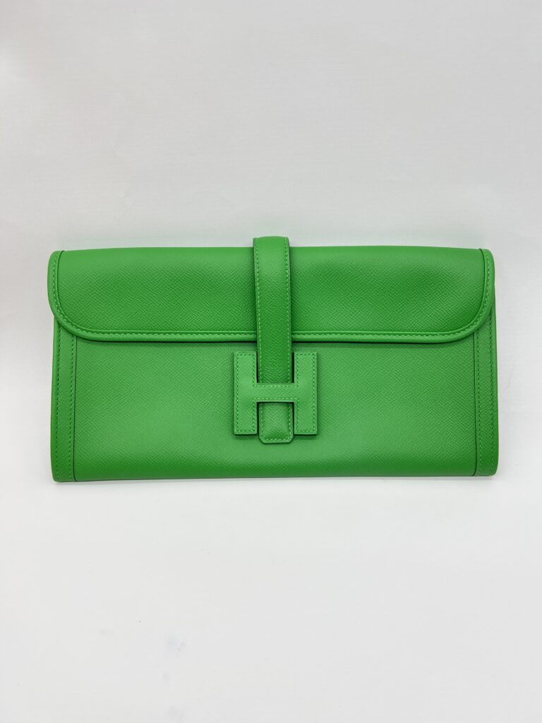 Hermes Jige Elan 29 Epsom Vert Bambou
